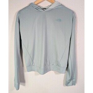 the north face womens hoodie lightweight Light Green Heather Camping Hiking Mb